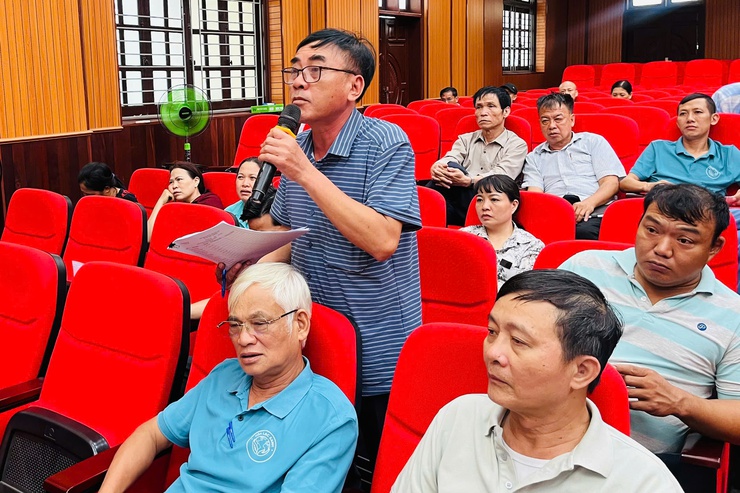 Xã Hòa Lạc triển khai lấy ý kiến cử tri về Đề án sắp xếp lại thôn- Ảnh 4.