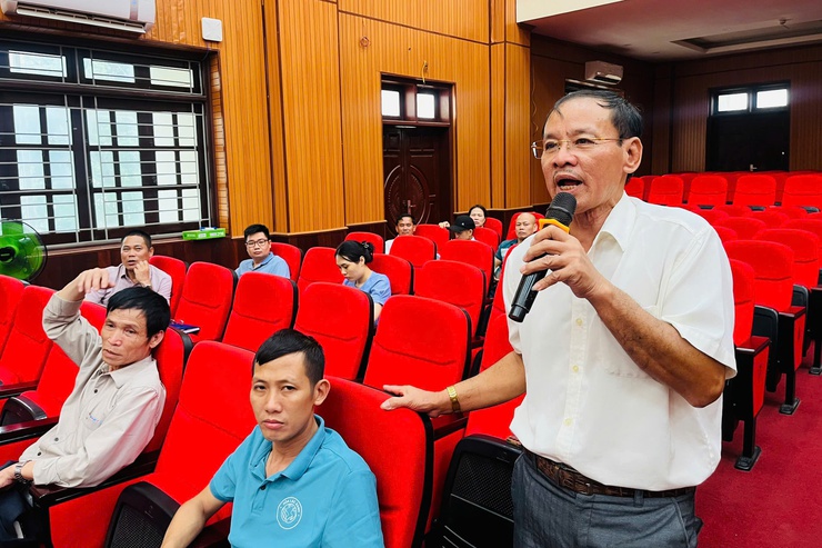 Xã Hòa Lạc triển khai lấy ý kiến cử tri về Đề án sắp xếp lại thôn- Ảnh 3.