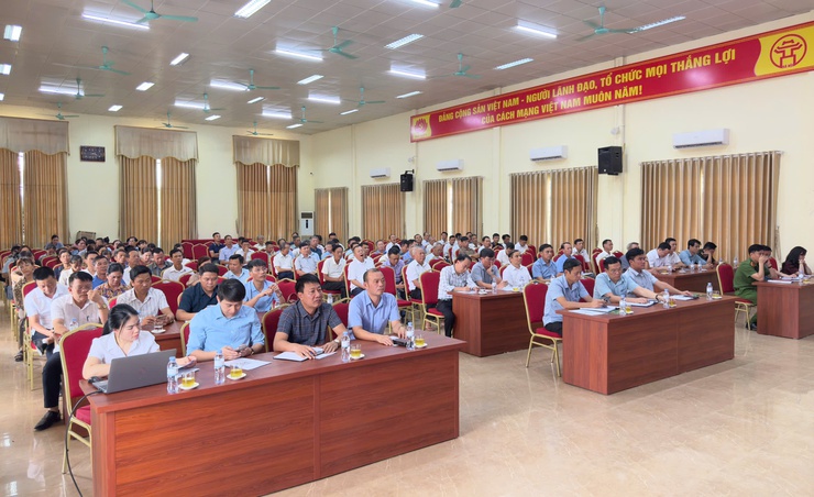 Hương Sơn triển khai lấy ý kiến Nhân dân về sắp xếp, tổ chức lại thôn- Ảnh 1.
