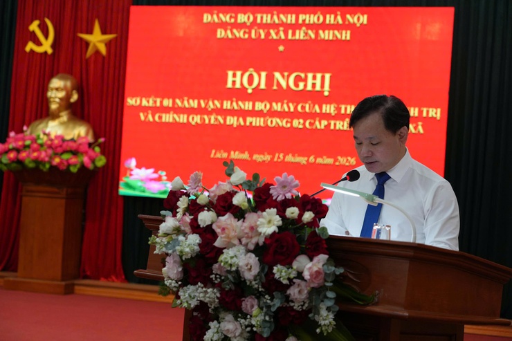 Một năm vận hành theo mô hình chính quyền địa phương hai cấp: Liên Minh được nhận Bằng khen của UBND Thành phố- Ảnh 3.