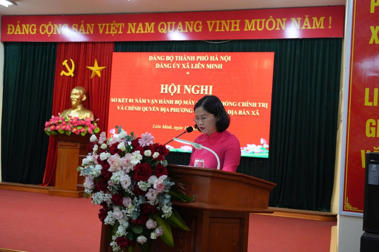 Một năm vận hành theo mô hình chính quyền địa phương hai cấp: Liên Minh được nhận Bằng khen của UBND Thành phố- Ảnh 5.