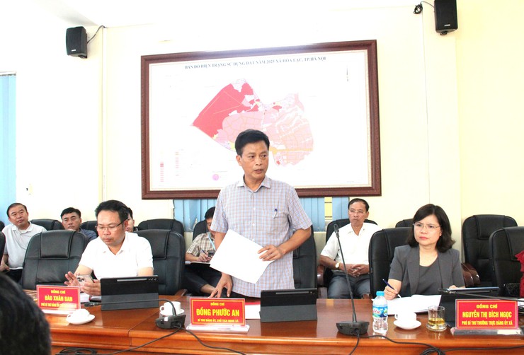 Hòa Lạc tăng tốc giải phóng mặt bằng Khu Công nghệ cao, phấn đấu hoàn thành các nhiệm vụ trọng tâm năm 2026- Ảnh 9.