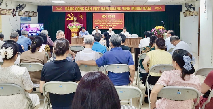 HĐND xã Đại Thanh tiếp xúc cử tri trước kỳ họp thường lệ giữa năm 2026- Ảnh 6.