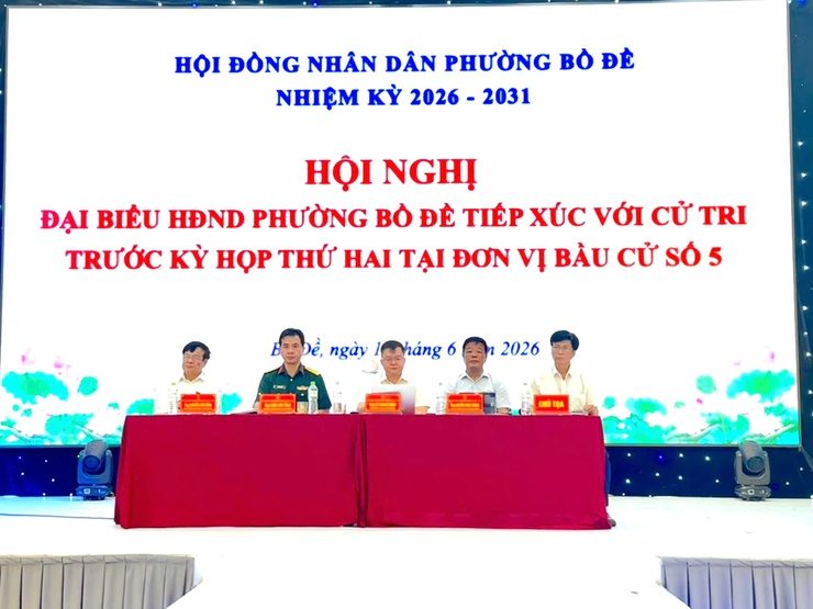 TỔ CHỨC THÀNH CÔNG 06 HỘI NGHỊ TIẾP XÚC CỬ TRI TRƯỚC KỲ HỌP THỨ HAI HĐND PHƯỜNG KHÓA II, NHIỆM KỲ 2026 – 2031- Ảnh 5.