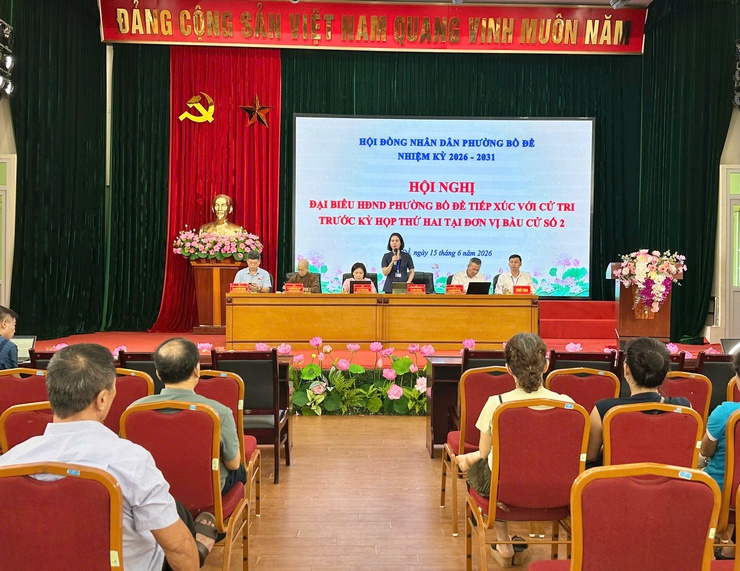 TỔ CHỨC THÀNH CÔNG 06 HỘI NGHỊ TIẾP XÚC CỬ TRI TRƯỚC KỲ HỌP THỨ HAI HĐND PHƯỜNG KHÓA II, NHIỆM KỲ 2026 – 2031- Ảnh 2.