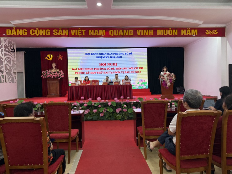 TỔ CHỨC THÀNH CÔNG 06 HỘI NGHỊ TIẾP XÚC CỬ TRI TRƯỚC KỲ HỌP THỨ HAI HĐND PHƯỜNG KHÓA II, NHIỆM KỲ 2026 – 2031- Ảnh 3.