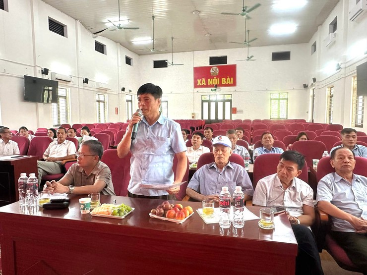 UB MTTQ VIỆT NAM XÃ NỘI BÀI PHẢN BIỆN DỰ THẢO ĐỀ ÁN SẮP XẾP, TỔ CHỨC LẠI THÔN/KHU/TỔ DÂN CƯ TRÊN ĐỊA BÀN XÃ- Ảnh 3.