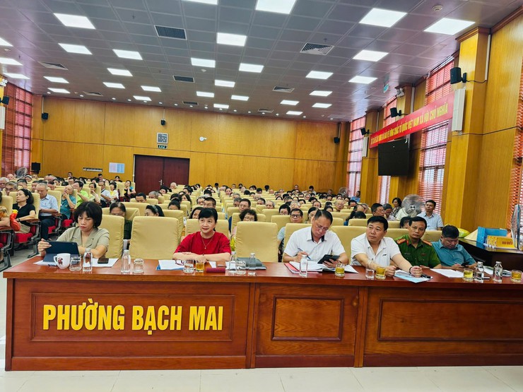 PHƯỜNG BẠCH MAI TRIỂN KHAI KẾ HOẠCH SẮP XẾP TỔ DÂN PHỐ TRÊN ĐỊA BÀN PHƯỜNG- Ảnh 4.