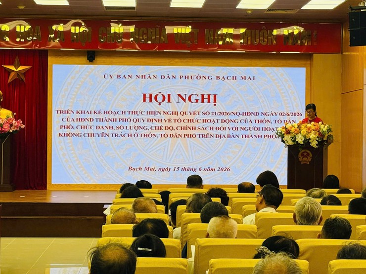 PHƯỜNG BẠCH MAI TRIỂN KHAI KẾ HOẠCH SẮP XẾP TỔ DÂN PHỐ TRÊN ĐỊA BÀN PHƯỜNG- Ảnh 1.
