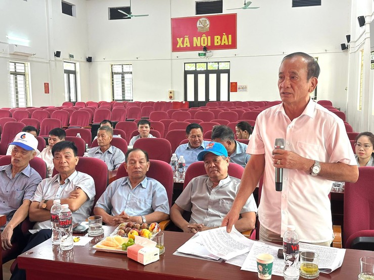 UB MTTQ VIỆT NAM XÃ NỘI BÀI PHẢN BIỆN DỰ THẢO ĐỀ ÁN SẮP XẾP, TỔ CHỨC LẠI THÔN/KHU/TỔ DÂN CƯ TRÊN ĐỊA BÀN XÃ- Ảnh 6.