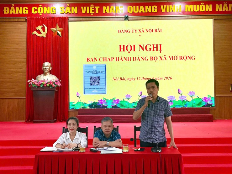 HỘI NGHỊ BAN CHẤP HÀNH ĐẢNG BỘ XÃ NỘI BÀI MỞ RỘNG CHO Ý KIẾN NHIỀU NỘI DUNG QUAN TRỌNG- Ảnh 2.