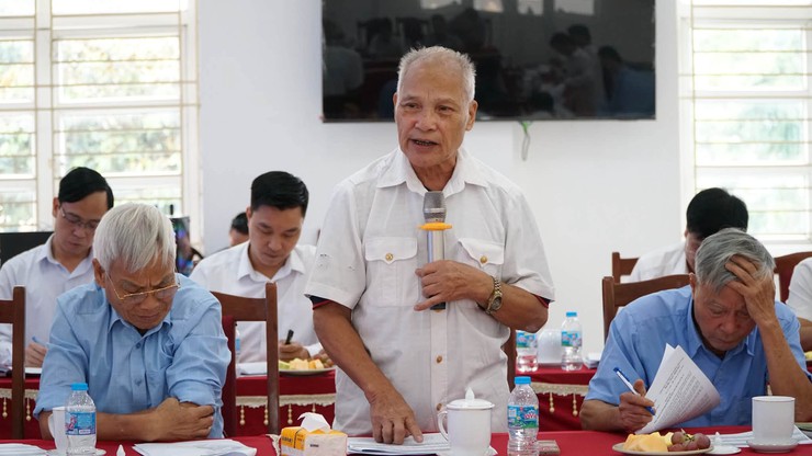 Đảng ủy xã Ba Vì tổ chức Hội nghị lấy ý kiến góp ý vào dự thảo Phương án sắp xếp, tổ chức lại các thôn trên địa bàn xã- Ảnh 4.