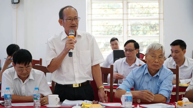 Đảng ủy xã Ba Vì tổ chức Hội nghị lấy ý kiến góp ý vào dự thảo Phương án sắp xếp, tổ chức lại các thôn trên địa bàn xã- Ảnh 5.