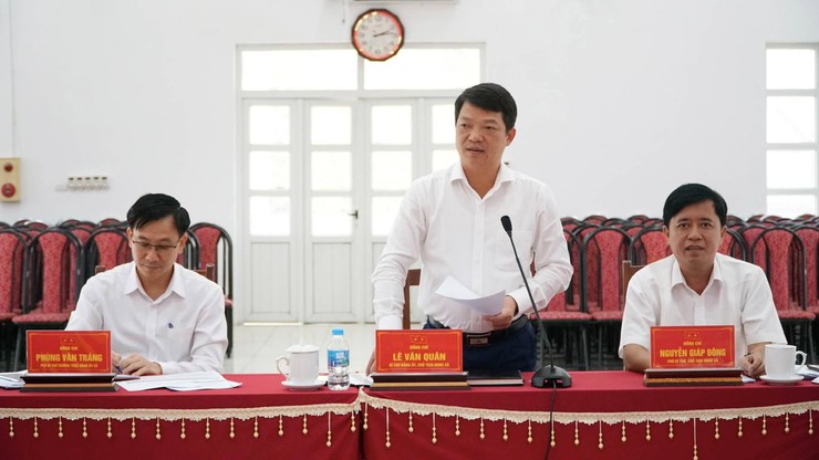 Đảng ủy xã Ba Vì tổ chức Hội nghị lấy ý kiến góp ý vào dự thảo Phương án sắp xếp, tổ chức lại các thôn trên địa bàn xã- Ảnh 1.