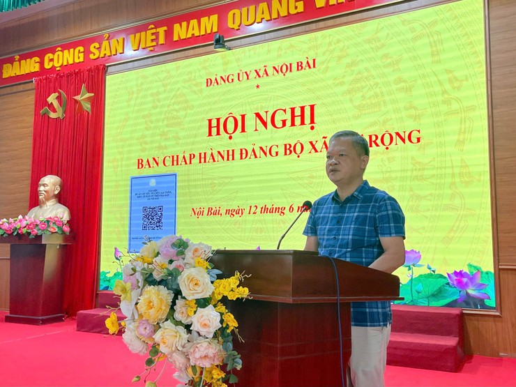 HỘI NGHỊ BAN CHẤP HÀNH ĐẢNG BỘ XÃ NỘI BÀI MỞ RỘNG CHO Ý KIẾN NHIỀU NỘI DUNG QUAN TRỌNG- Ảnh 1.