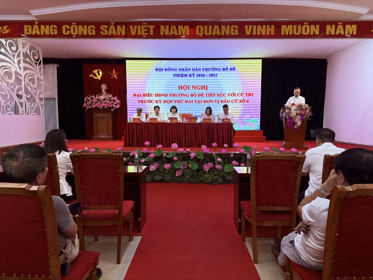 TỔ CHỨC THÀNH CÔNG 06 HỘI NGHỊ TIẾP XÚC CỬ TRI TRƯỚC KỲ HỌP THỨ HAI HĐND PHƯỜNG KHÓA II, NHIỆM KỲ 2026 – 2031- Ảnh 4.