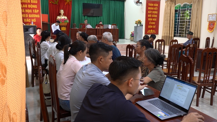 Chi trả gần 6,9 tỷ đồng tiền bồi thường, hỗ trợ giải phóng mặt bằng đợt 1 tại thôn Kim Bài- Ảnh 1.