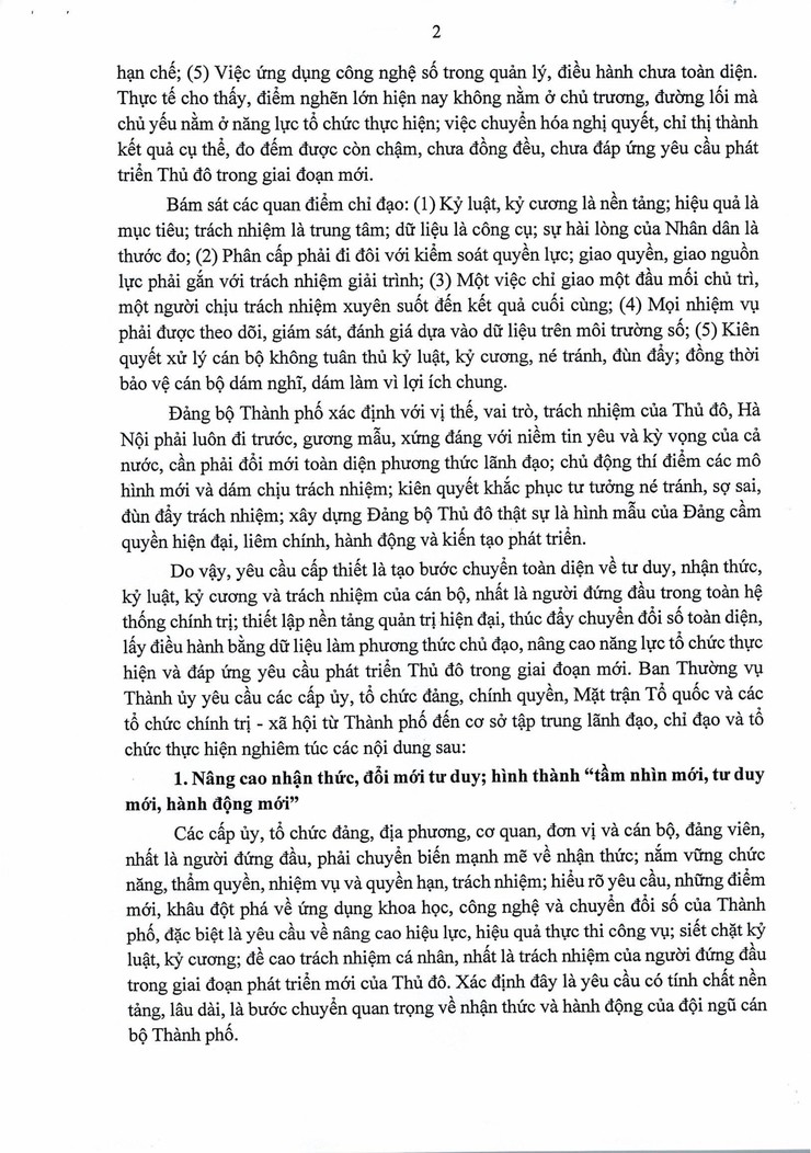 Phường Hồng Hà tăng cường tuyên truyền, quán triệt Chỉ thị số 09-CT/TU của Ban Thường vụ Thành ủy Hà Nội- Ảnh 2.