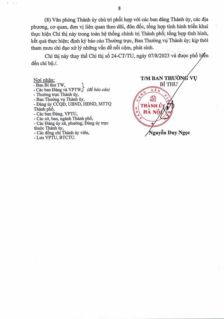 Phường Hồng Hà tăng cường tuyên truyền, quán triệt Chỉ thị số 09-CT/TU của Ban Thường vụ Thành ủy Hà Nội- Ảnh 8.