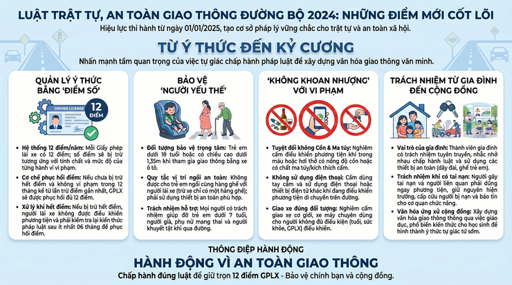 Từ ý thức đến kỷ cương - hướng tới một xã hội giao thông an toàn, nhân văn- Ảnh 1.