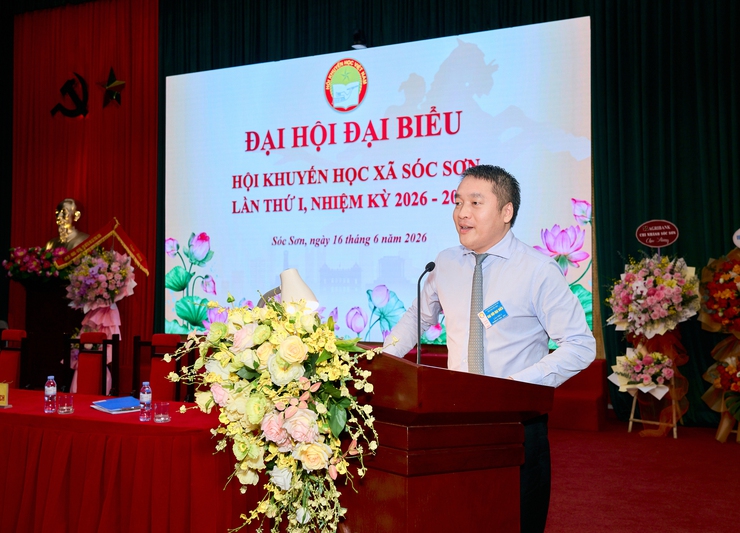 ĐẠI HỘI ĐẠI BIỂU HỘI KHUYẾN HỌC XÃ SÓC SƠN LẦN THỨ NHẤT, NHIỆM KỲ 2026 – 2031- Ảnh 1.