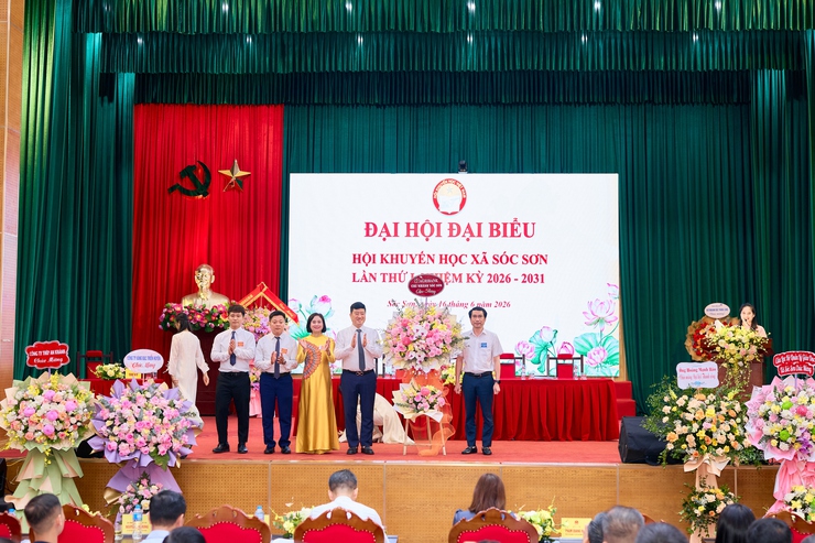 ĐẠI HỘI ĐẠI BIỂU HỘI KHUYẾN HỌC XÃ SÓC SƠN LẦN THỨ NHẤT, NHIỆM KỲ 2026 – 2031- Ảnh 12.