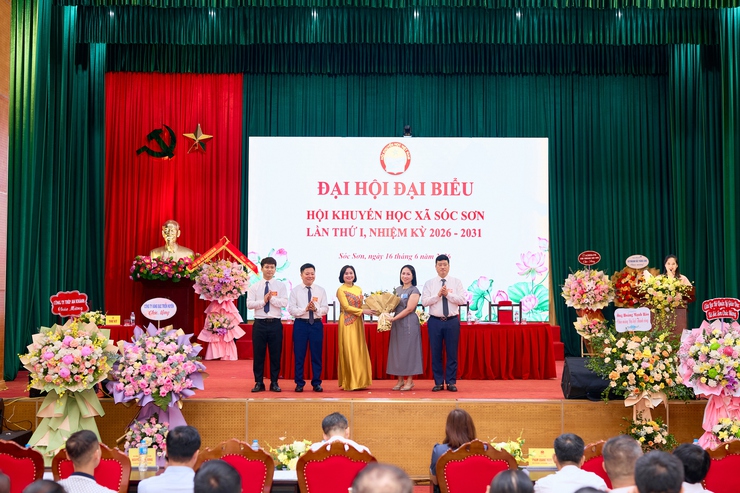 ĐẠI HỘI ĐẠI BIỂU HỘI KHUYẾN HỌC XÃ SÓC SƠN LẦN THỨ NHẤT, NHIỆM KỲ 2026 – 2031- Ảnh 13.