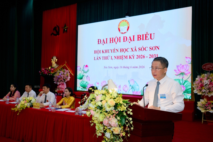 ĐẠI HỘI ĐẠI BIỂU HỘI KHUYẾN HỌC XÃ SÓC SƠN LẦN THỨ NHẤT, NHIỆM KỲ 2026 – 2031- Ảnh 5.