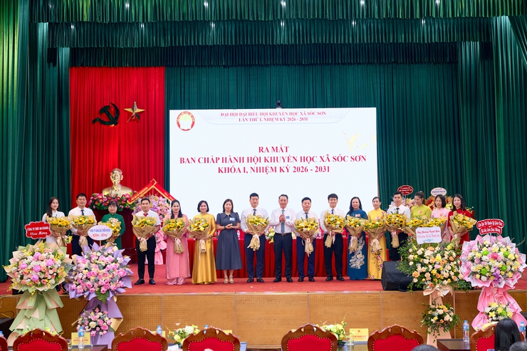 ĐẠI HỘI ĐẠI BIỂU HỘI KHUYẾN HỌC XÃ SÓC SƠN LẦN THỨ NHẤT, NHIỆM KỲ 2026 – 2031- Ảnh 8.