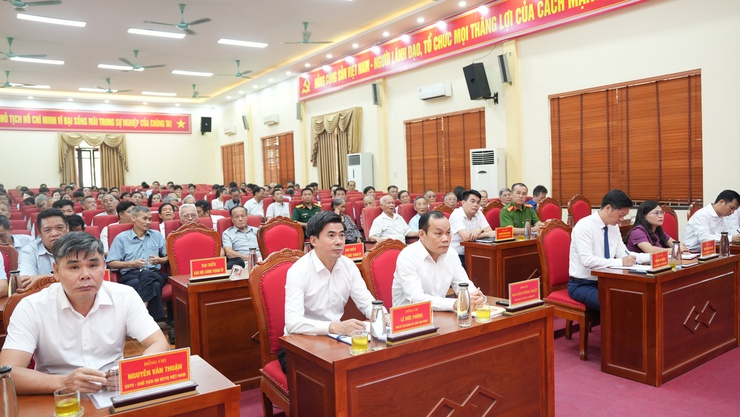 Xã Dương Hoà sơ kết 01 năm vận hành mô hình chính quyền địa phương hai cấp- Ảnh 1.