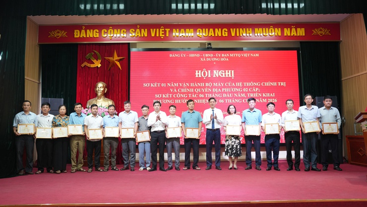 Xã Dương Hoà sơ kết 01 năm vận hành mô hình chính quyền địa phương hai cấp- Ảnh 9.