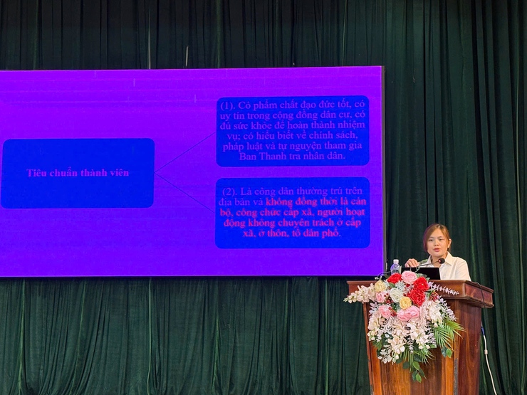 Mỹ Đức nâng cao kiến thức, nghiệp vụ cho thành viên Ban Thanh tra nhân dân và Ban Giám sát đầu tư của cộng đồng- Ảnh 2.