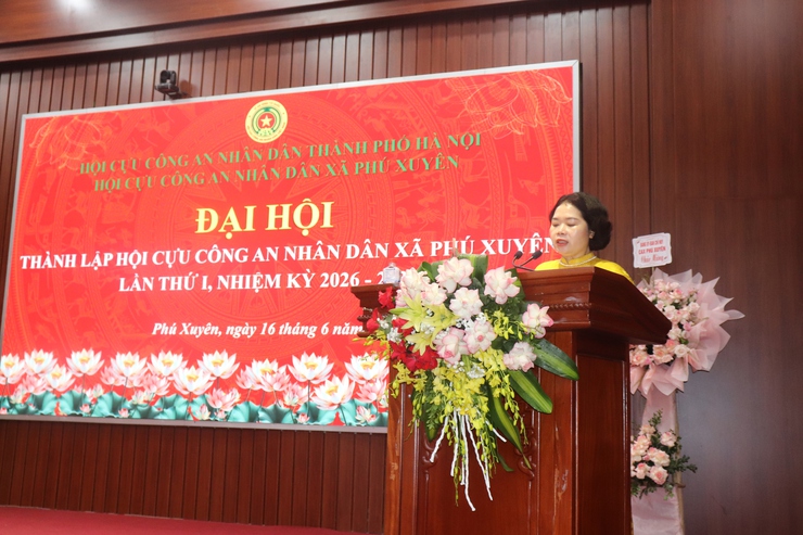 Phú Xuyên tổ chức Đại hội Hội Cựu Công an nhân dân lần thứ Nhất, nhiệm kỳ 2026 - 2031- Ảnh 8.