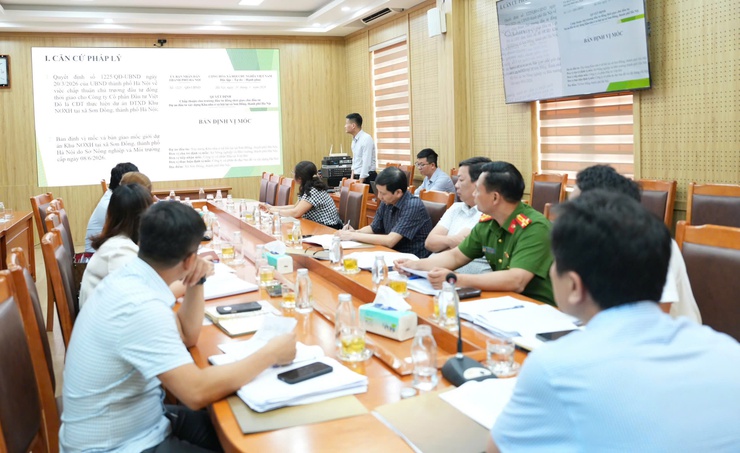 Sơn Đồng triển khai công tác giải phóng mặt bằng phục vụ các dự án nhà ở xã hội trên địa bàn- Ảnh 1.