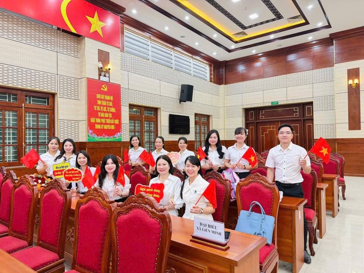 Xã Liên Minh giành giải Ba tại vòng sơ khảo Hội thi Báo cáo viên, Tuyên truyền viên giỏi cấp Thành phố năm 2026 - cụm Thi đua số 10- Ảnh 4.