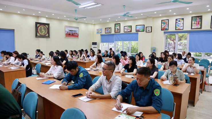 Phường Dương Nội khai mạc lớp bồi dưỡng kiến thức quốc phòng an ninh đối tượng 4- Ảnh 2.