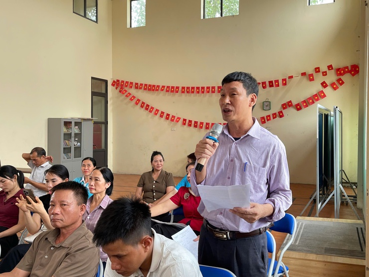 HỘI NGHỊ TIẾP XÚC CỬ TRI XÃ NỘI BÀI TRƯỚC KỲ HỌP THỨ 3 HĐND XÃ- Ảnh 26.