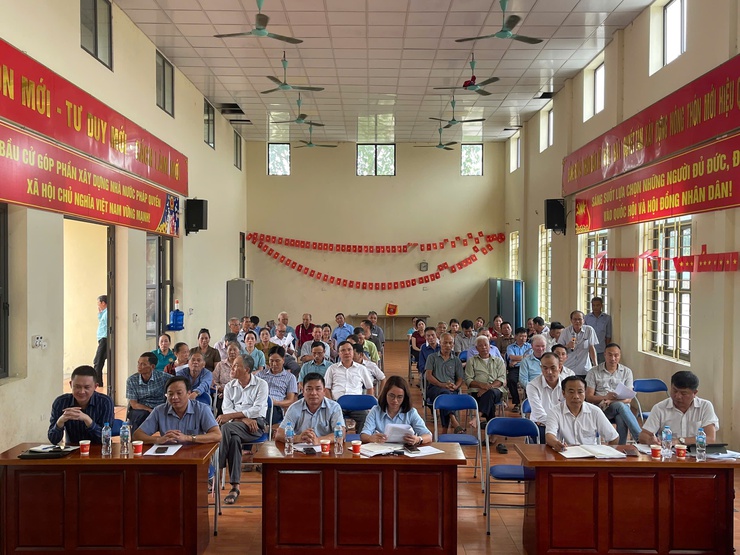 HỘI NGHỊ TIẾP XÚC CỬ TRI XÃ NỘI BÀI TRƯỚC KỲ HỌP THỨ 3 HĐND XÃ- Ảnh 24.