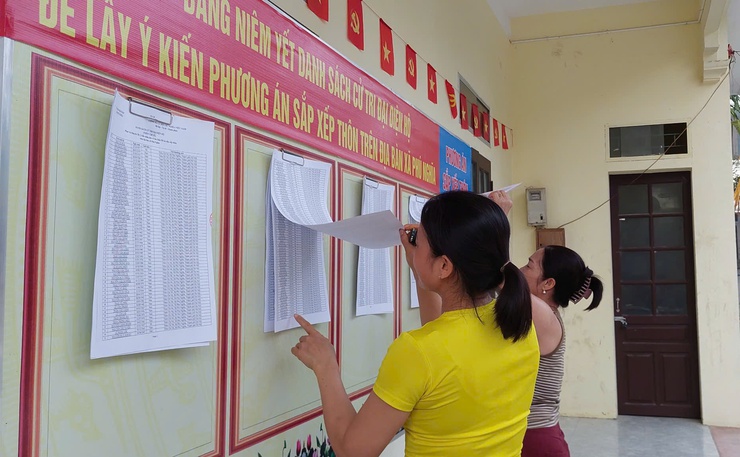 Phú Nghĩa: Công tác sắp xếp thôn nhận được sự đồng thuận cao của Nhân dân- Ảnh 3.