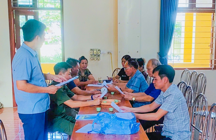 Xã Thượng Phúc phát huy quyền làm chủ của Nhân dân trong sắp xếp thôn, xóm, cụm dân cư- Ảnh 1.
