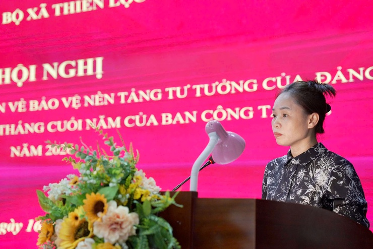 Xã Thiên Lộc tổng kết Cuộc thi Chính luận bảo vệ nền tảng tư tưởng của Đảng và triển khai nhiệm vụ 6 tháng cuối năm 2026 của Ban công tác 35- Ảnh 7.