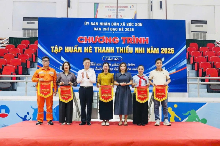 SÓC SƠN KHAI MẠC CHƯƠNG TRÌNH TẬP HUẤN HÈ THANH THIẾU NHI NĂM 2026- Ảnh 6.