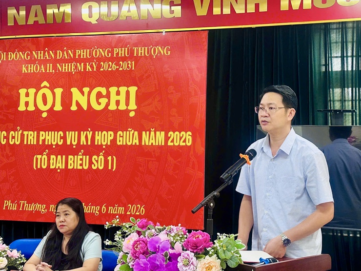 Phú Thượng tổ chức 6 hội nghị tiếp xúc cử tri trước kỳ họp thường lệ giữa năm 2026 HĐND phường khóa II- Ảnh 24.