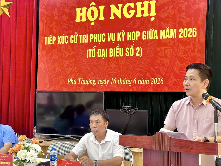 Phú Thượng tổ chức 6 hội nghị tiếp xúc cử tri trước kỳ họp thường lệ giữa năm 2026 HĐND phường khóa II- Ảnh 25.
