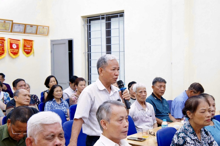 Phú Thượng tổ chức 6 hội nghị tiếp xúc cử tri trước kỳ họp thường lệ giữa năm 2026 HĐND phường khóa II- Ảnh 17.
