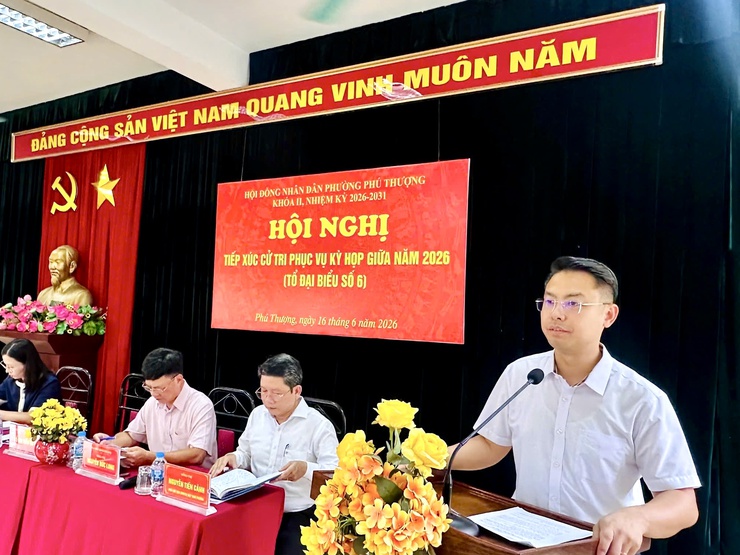Phú Thượng tổ chức 6 hội nghị tiếp xúc cử tri trước kỳ họp thường lệ giữa năm 2026 HĐND phường khóa II- Ảnh 29.