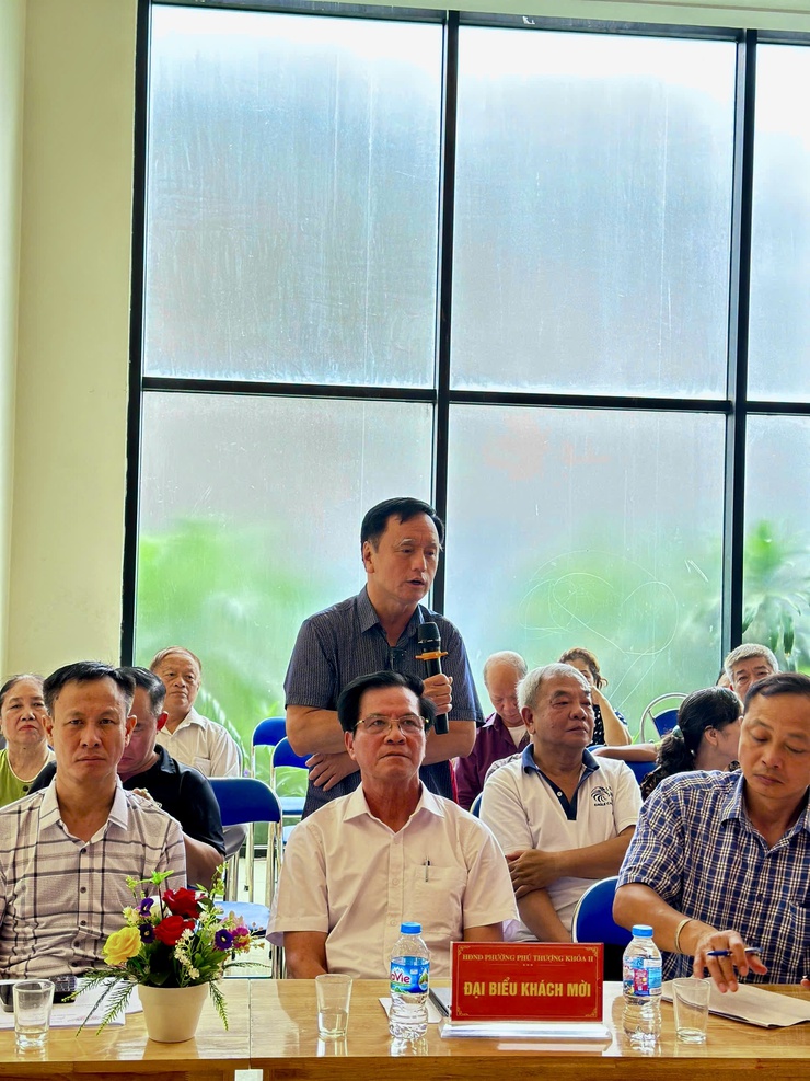Phú Thượng tổ chức 6 hội nghị tiếp xúc cử tri trước kỳ họp thường lệ giữa năm 2026 HĐND phường khóa II- Ảnh 23.