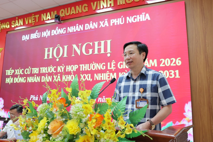 Tổ đại biểu số 02 Hội đồng nhân dân xã Phú Nghĩa khóa XXI tiếp xúc cử tri trước kỳ họp thường lệ giữa năm 2026- Ảnh 9.