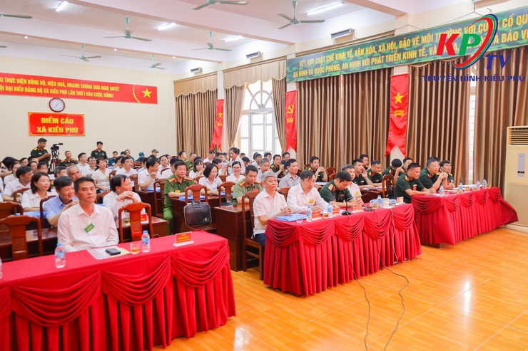 Xã Kiều Phú tổ chức khai mạc diễn tập tác chiến trong khu vực phòng thủ năm 2026- Ảnh 2.