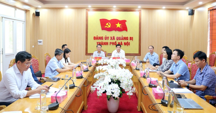 Xã Quảng Bị dự hội nghị trực tuyến Hội thảo khoa học cấp quốc gia “Một số vấn đề lý luận và thực tiễn về hoàn thiện mô hình chính quyền địa phương hai cấp”- Ảnh 2.